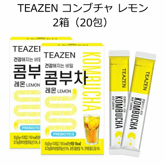 TEAZEN コンブチャ レモン